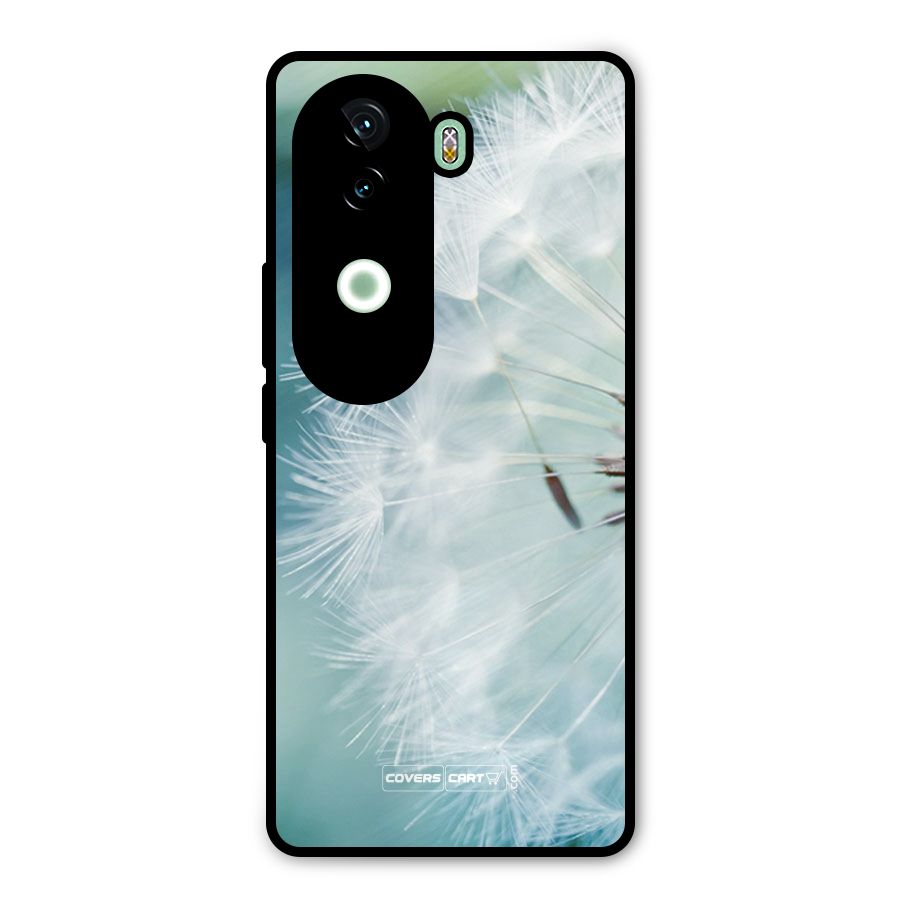Wish Floral Metal Back Case for iQOO Z9s