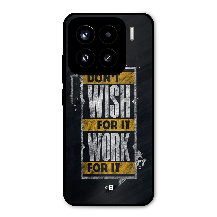 Wish Work Metal Back Case for Xiaomi 15