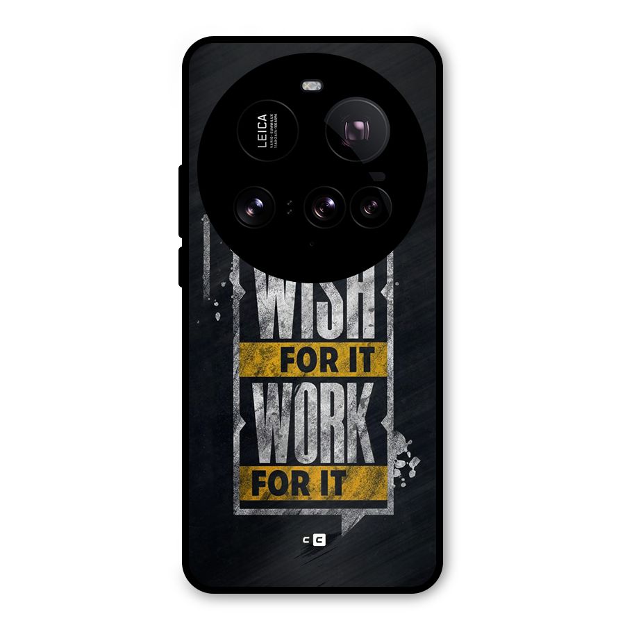 Wish Work Metal Back Case for Xiaomi 15 Ultra