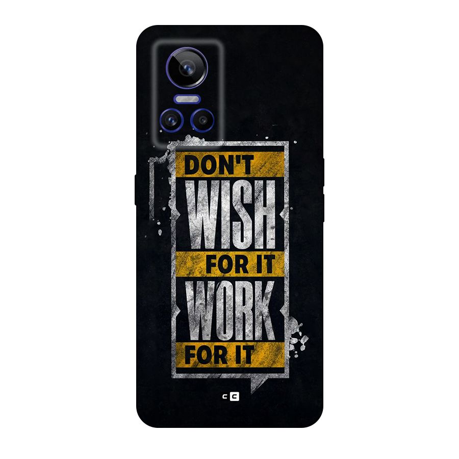 Wish Work Original Polycarbonate Back Case for Realme GT Neo 3