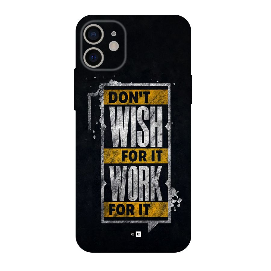 Wish Work Original Polycarbonate Back Case for iPhone 11