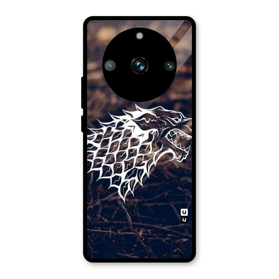 Wolf In White Glass Back Case for Realme 11 Pro Plus