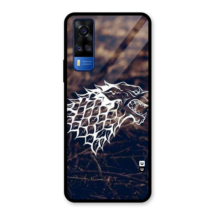 Wolf In White Glass Back Case for Vivo Y31