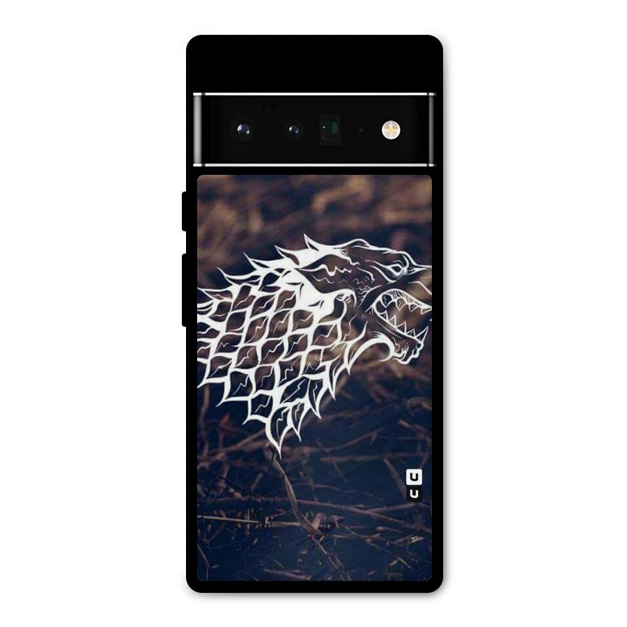 Wolf In White Metal Back Case for Google Pixel 6 Pro