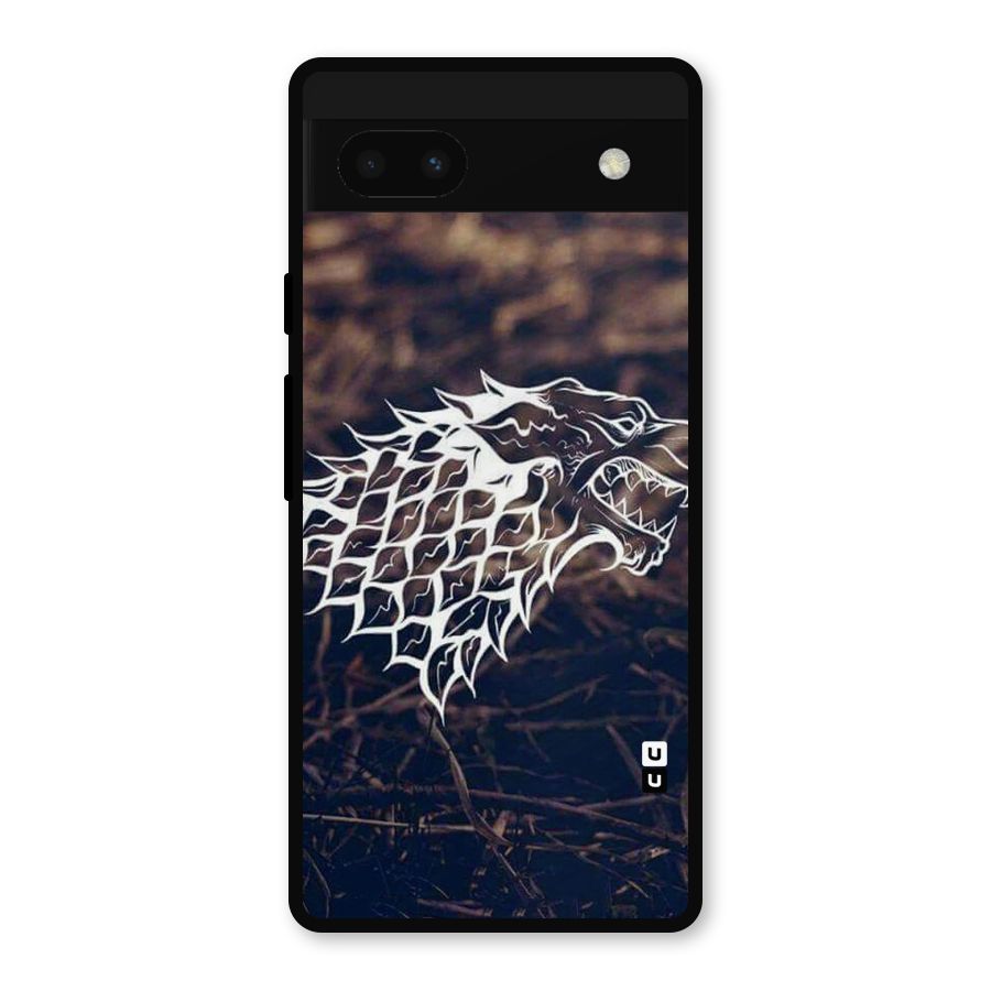 Wolf In White Metal Back Case for Google Pixel 6a