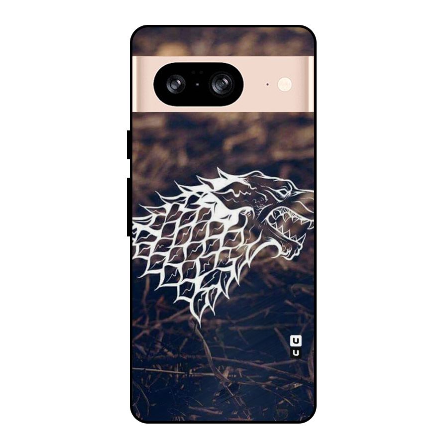 Wolf In White Metal Back Case for Google Pixel 8