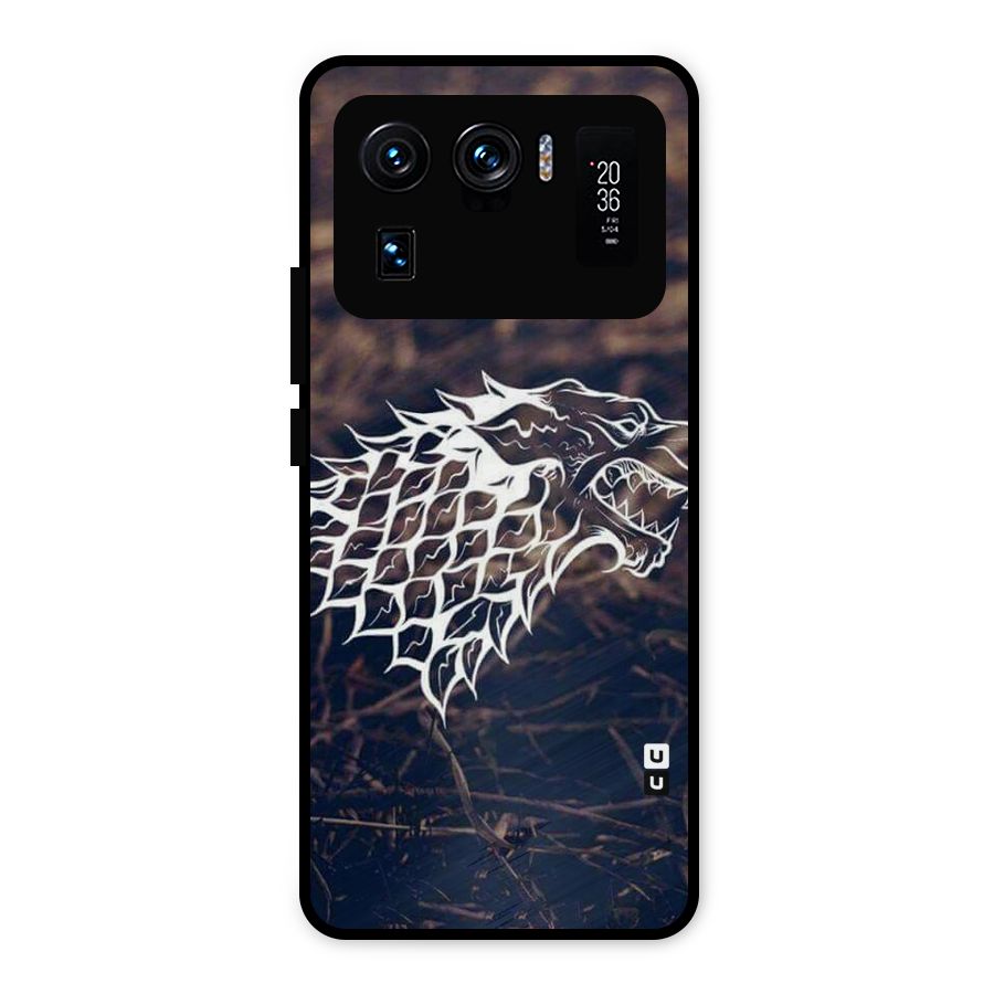 Wolf In White Metal Back Case for Mi 11 Ultra