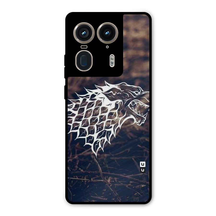 Wolf In White Metal Back Case for Motorola Edge 50 Ultra