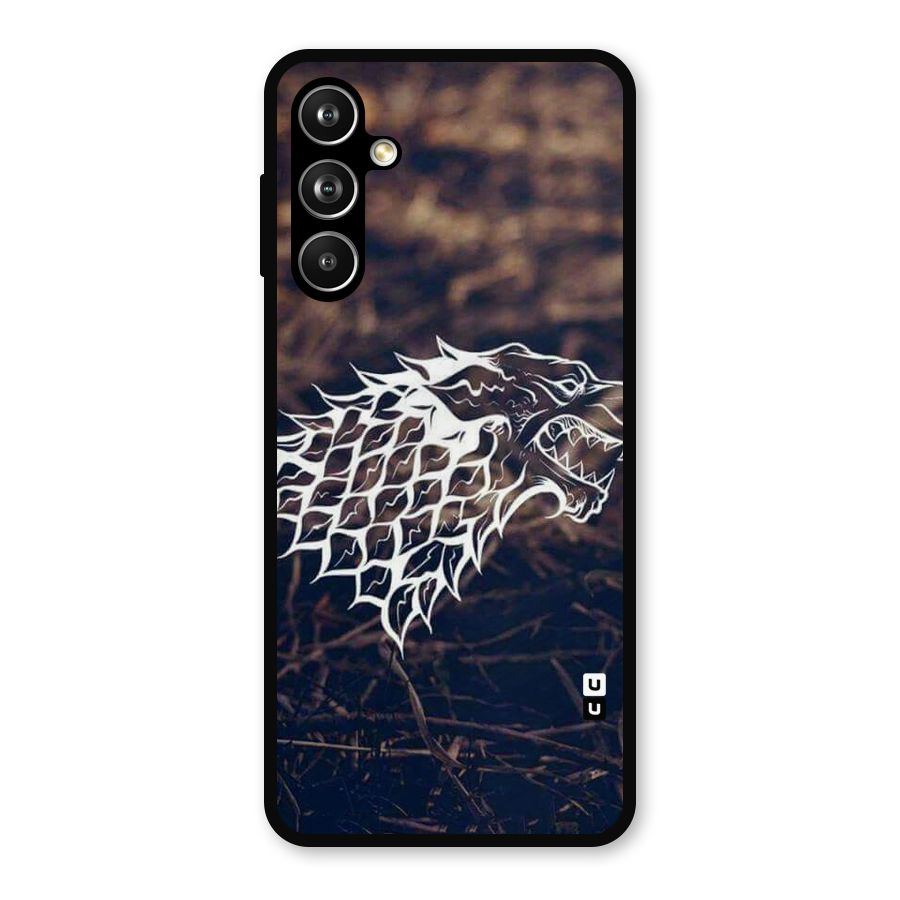 Wolf In White Metal Back Case for Samsung Galaxy M54