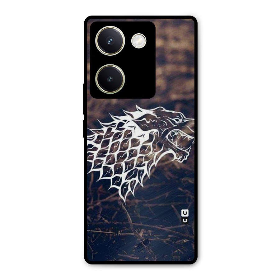 Wolf In White Metal Back Case for Vivo Y200 Pro