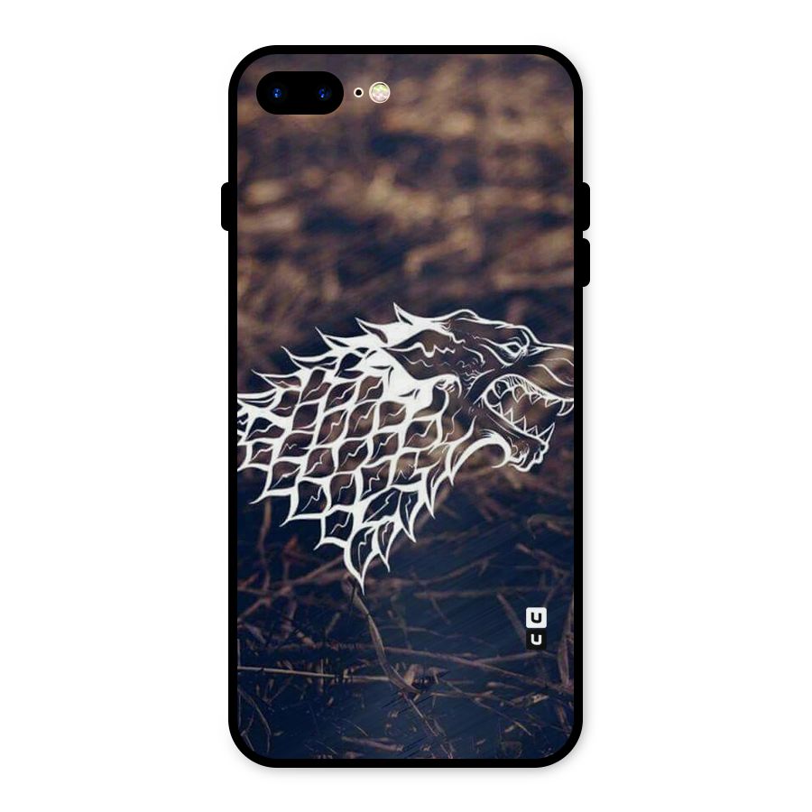 Wolf In White Metal Back Case for iPhone 7 Plus