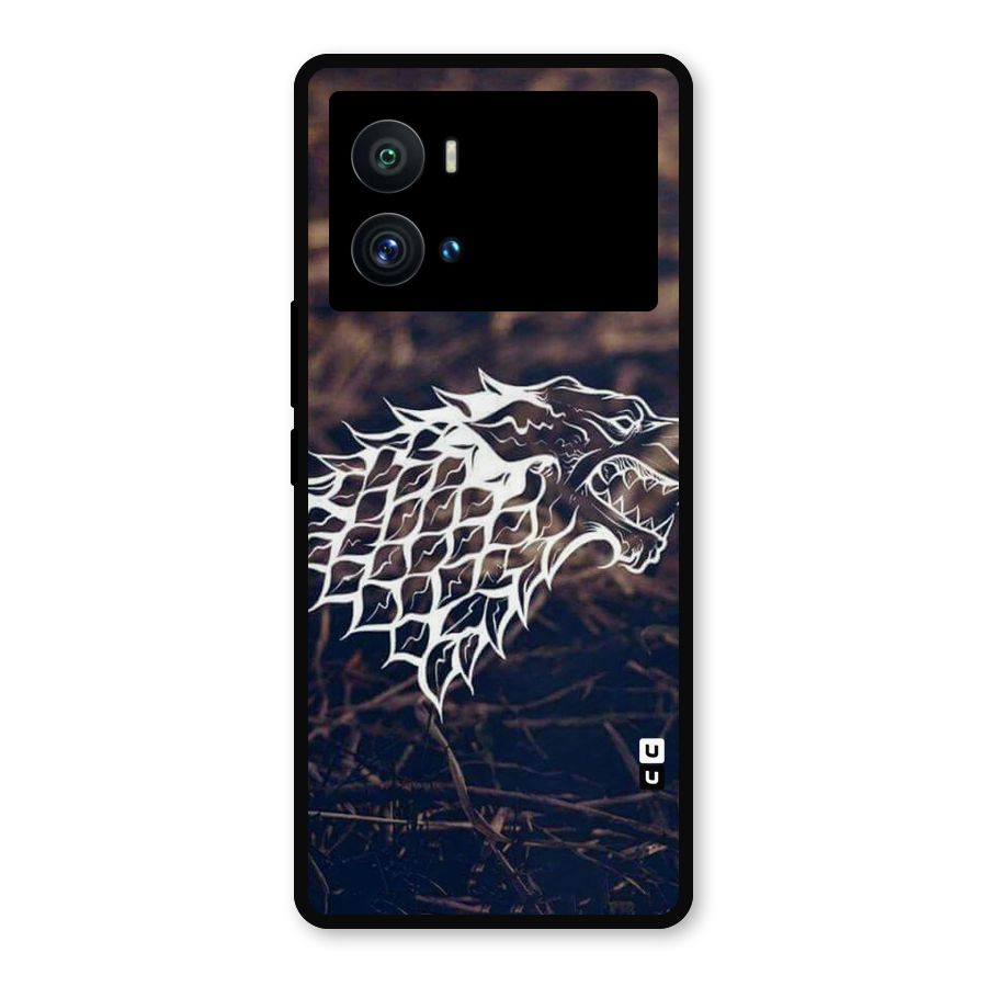 Wolf In White Metal Back Case for iQOO 9 Pro
