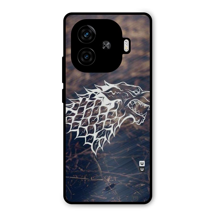 Wolf In White Metal Back Case for iQOO Neo 10R