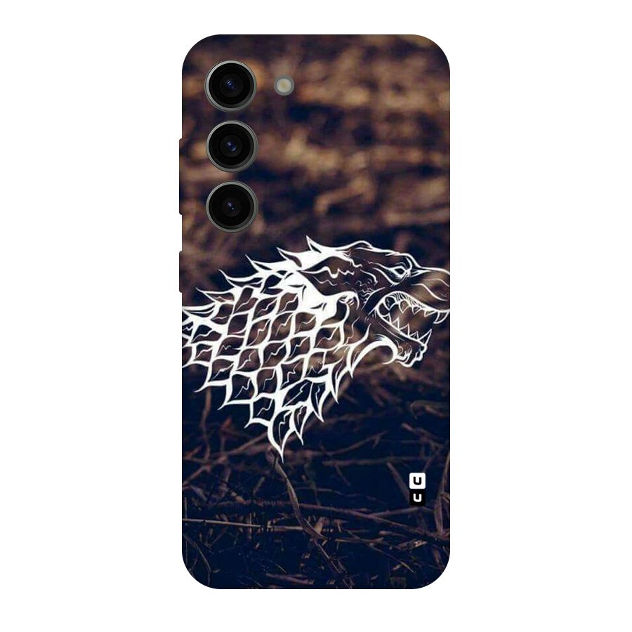 Wolf In White Original Polycarbonate Back Case for Galaxy S23