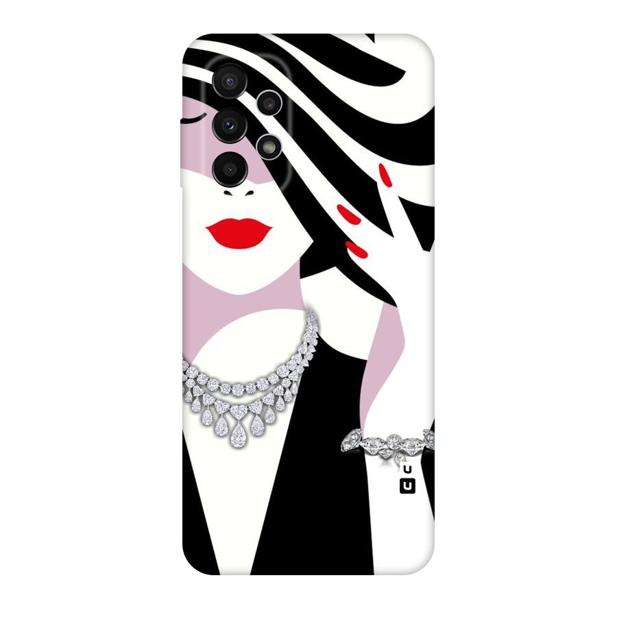 Women Beauty Original Polycarbonate Back Case for Galaxy A23