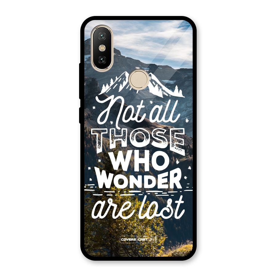 Wonder Lost Glass Back Case for Redmi A2