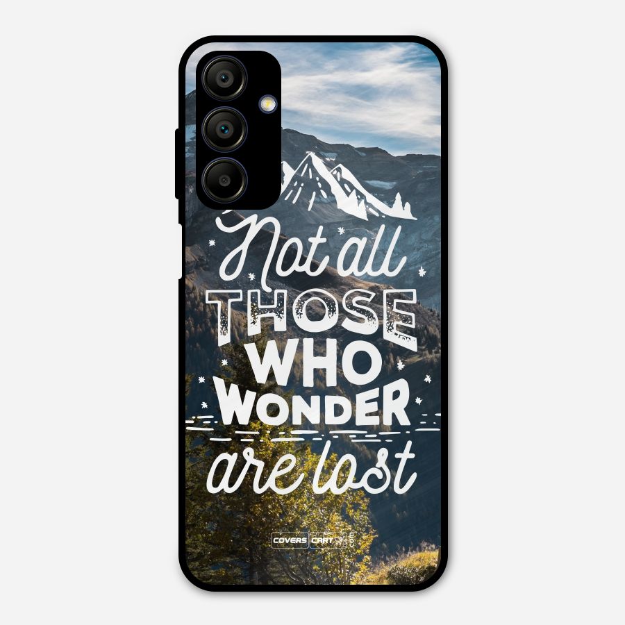 Wonder Lost Metal Back Case for Galaxy A15 5G