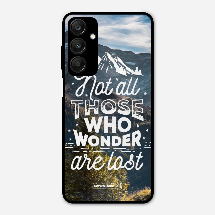 Wonder Lost Metal Back Case for Galaxy A25 5G
