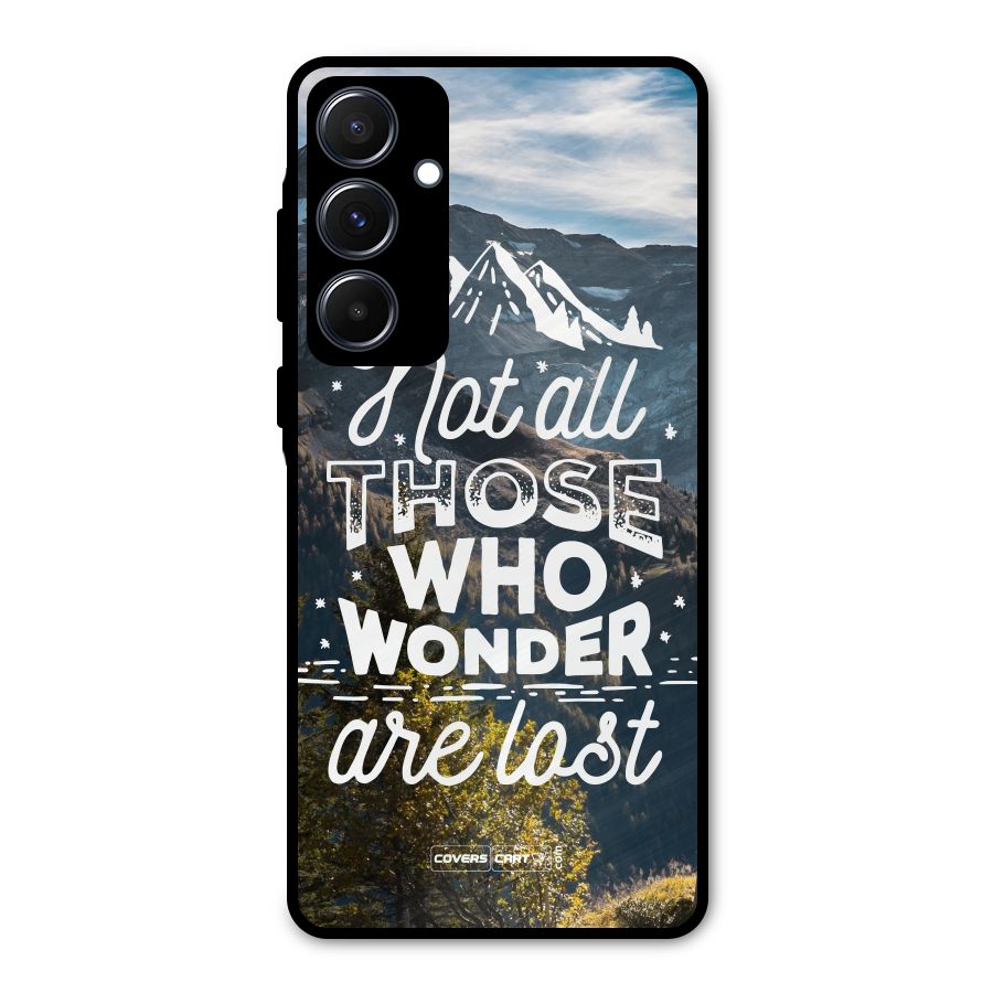 Wonder Lost Metal Back Case for Galaxy A55