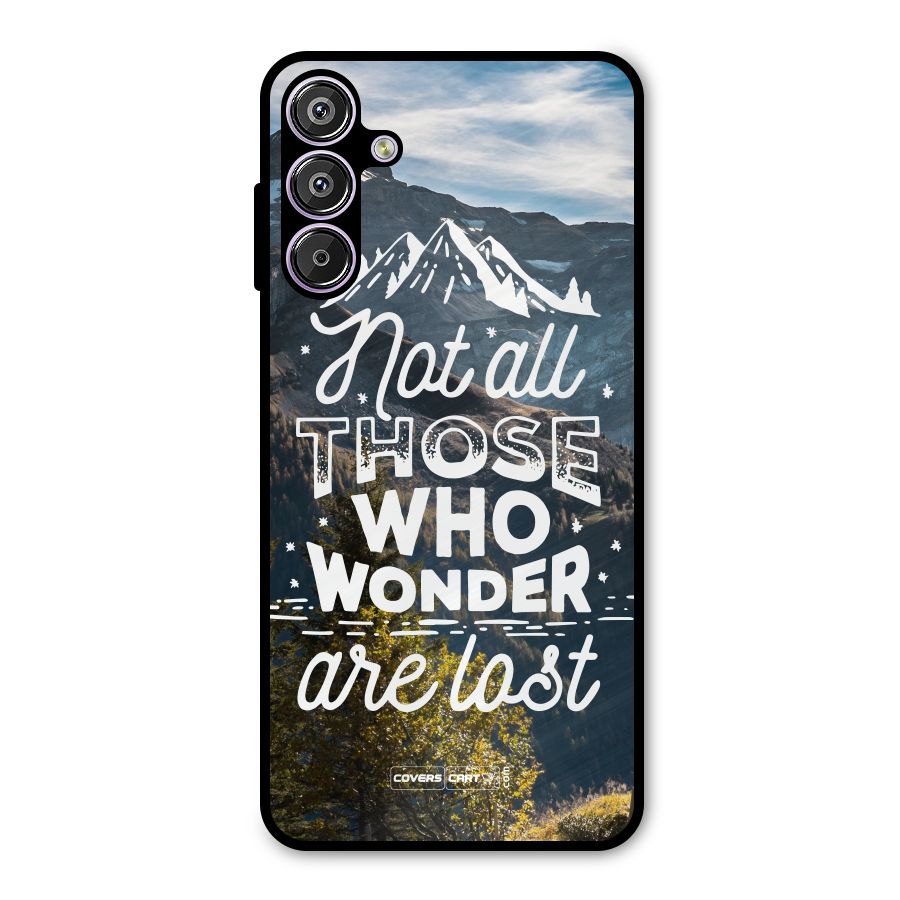 Wonder Lost Metal Back Case for Galaxy M15