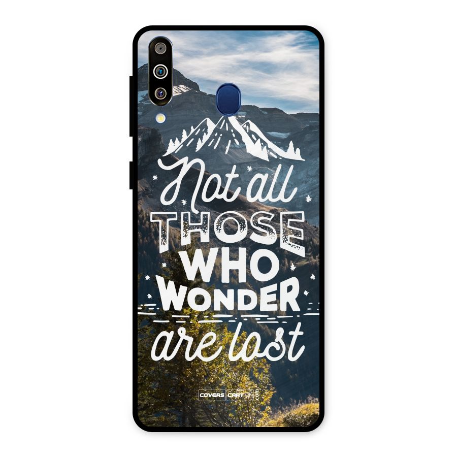 Wonder Lost Metal Back Case for Galaxy M30
