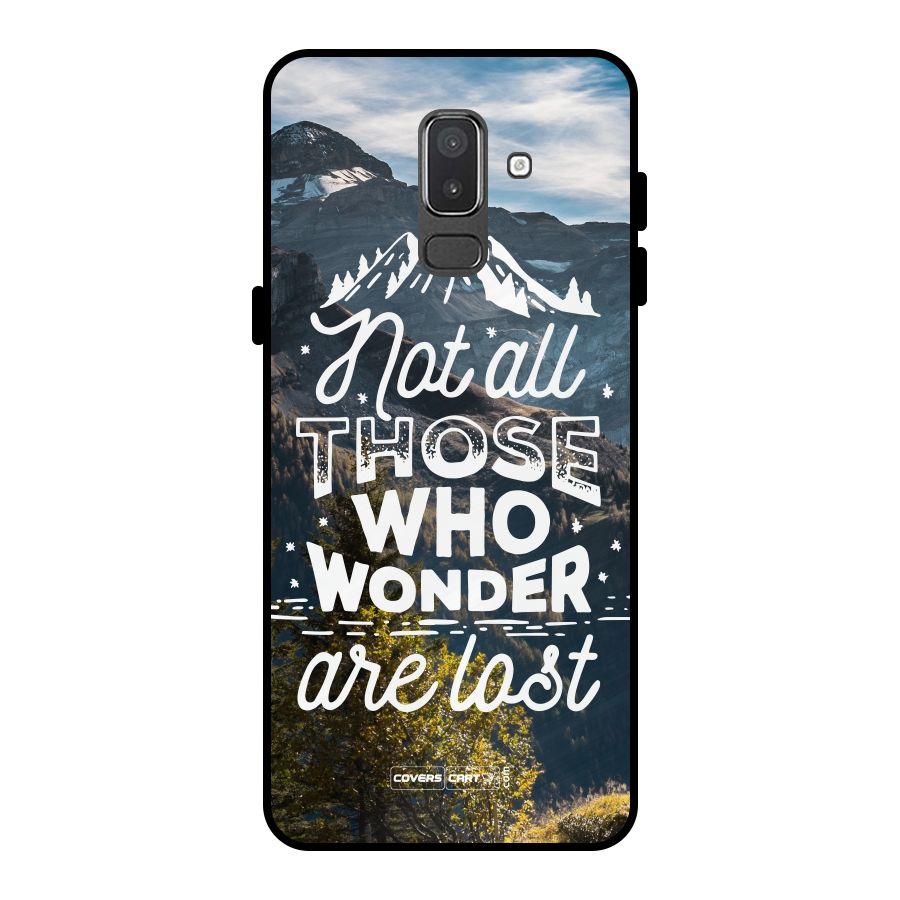 Wonder Lost Metal Back Case for Galaxy On8 (2018)