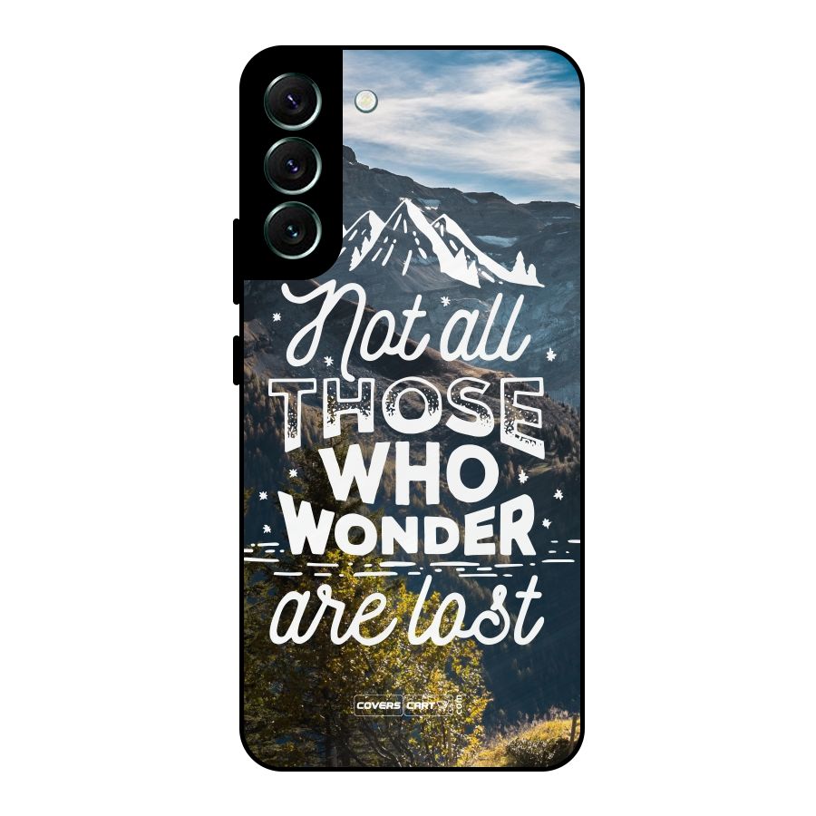 Wonder Lost Metal Back Case for Galaxy S22 Plus 5G