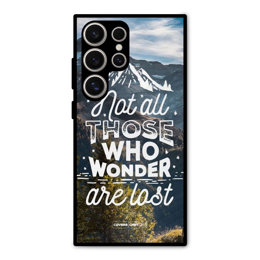 Wonder Lost Metal Back Case for Galaxy S24 Ultra