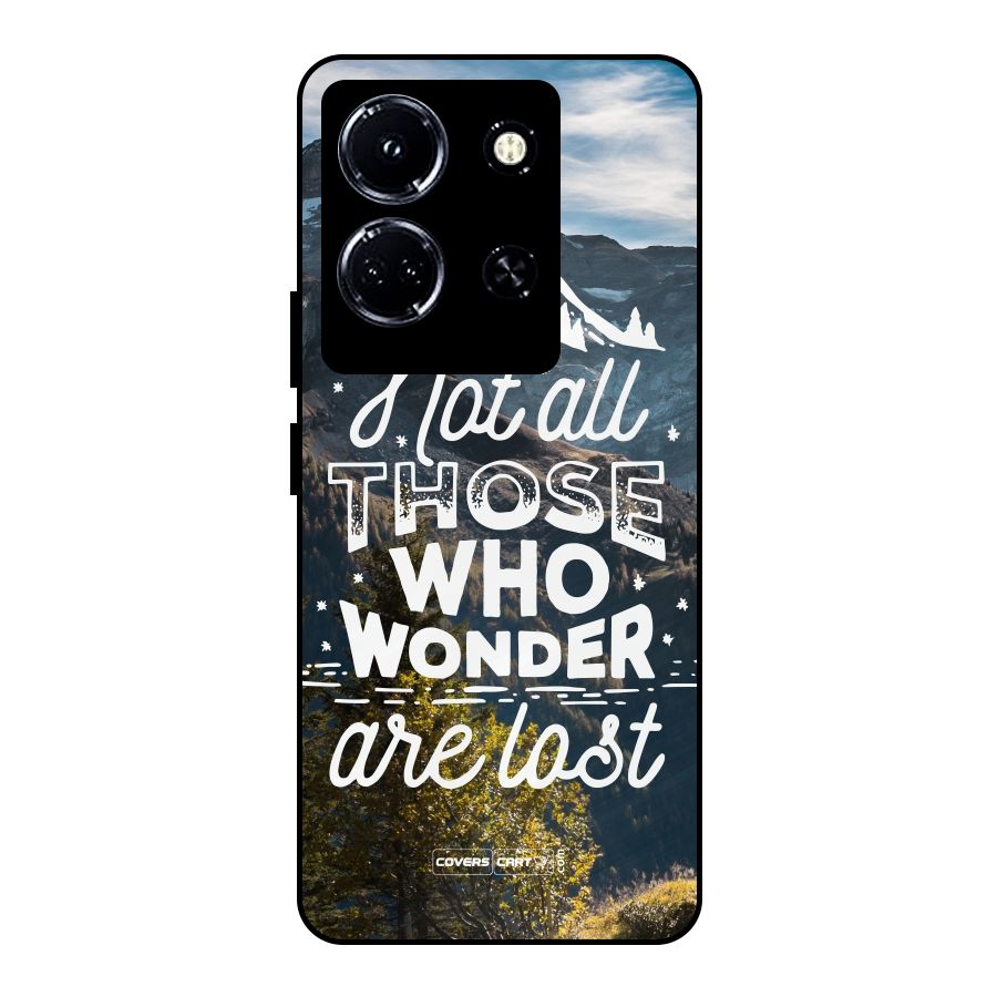 Wonder Lost Metal Back Case for Infinix Note 30 5G