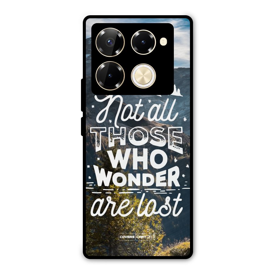 Wonder Lost Metal Back Case for Infinix Note 40 Pro Plus
