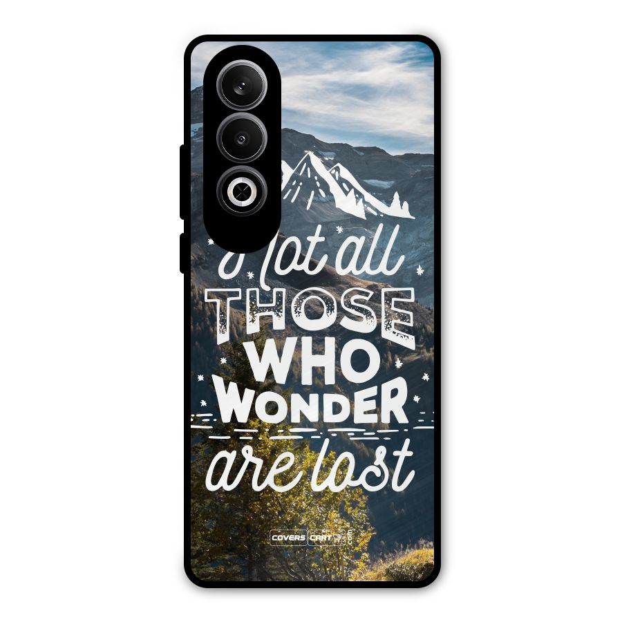 Wonder Lost Metal Back Case for OnePlus Nord CE4