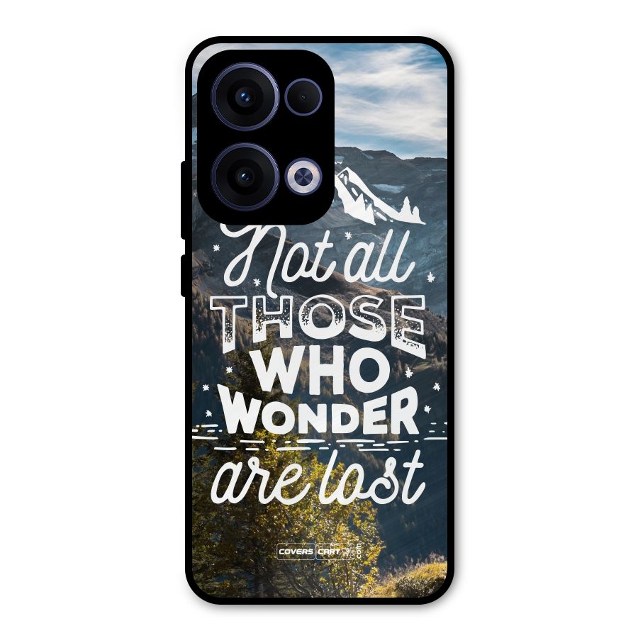 Wonder Lost Metal Back Case for Oppo Reno13