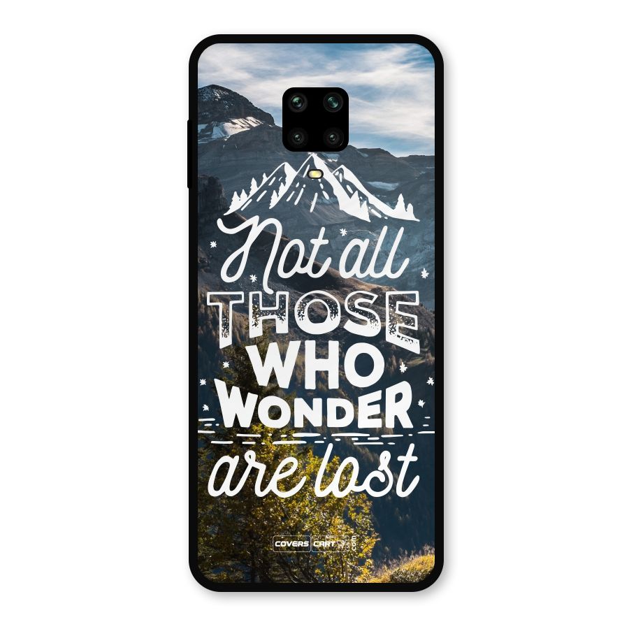 Wonder Lost Metal Back Case for Poco M2