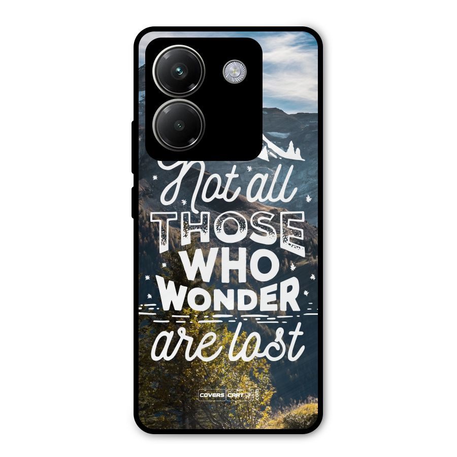 Wonder Lost Metal Back Case for Poco M7 Pro 5G