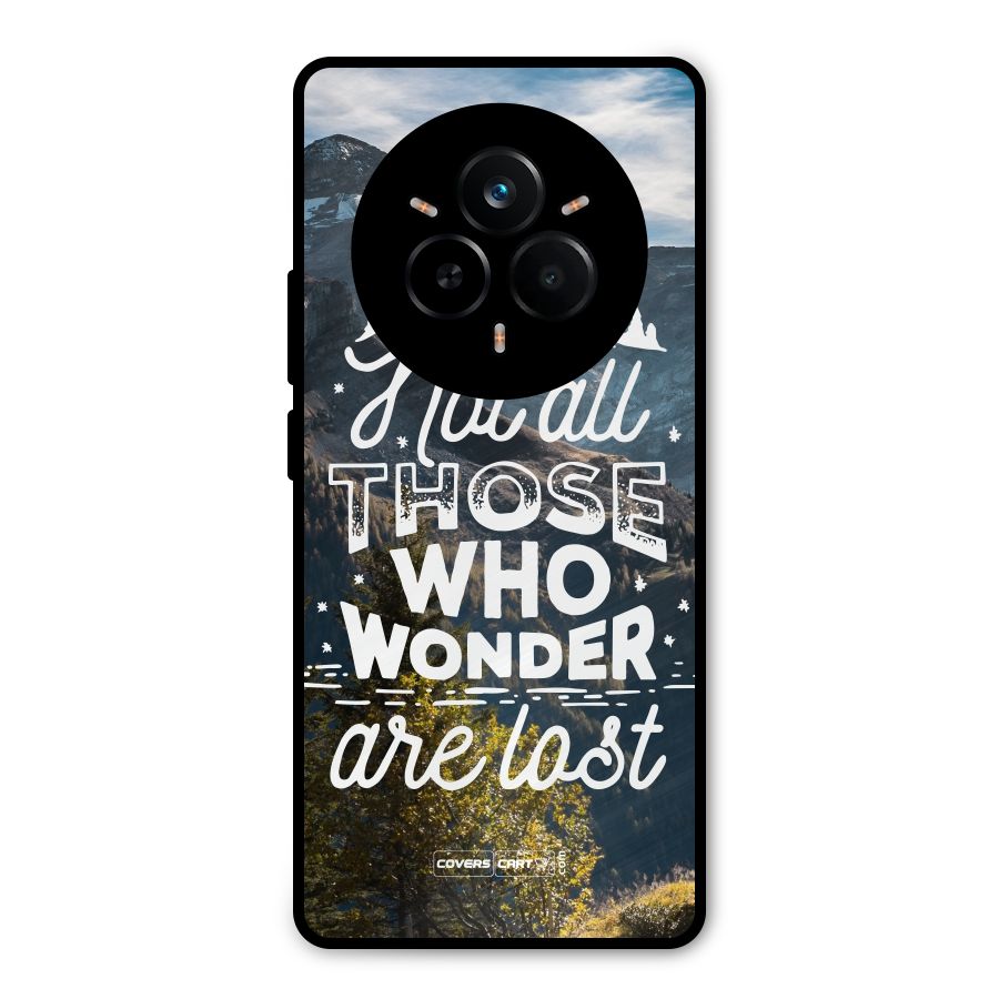 Wonder Lost Metal Back Case for Realme 14 Pro