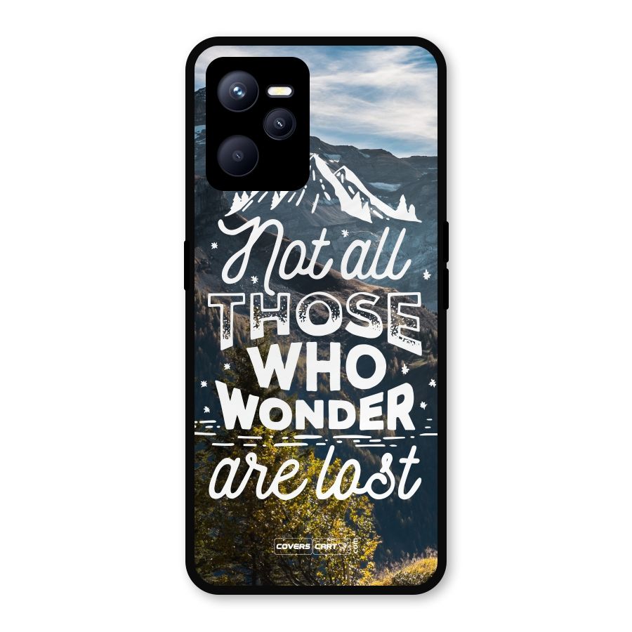 Wonder Lost Metal Back Case for Realme C35