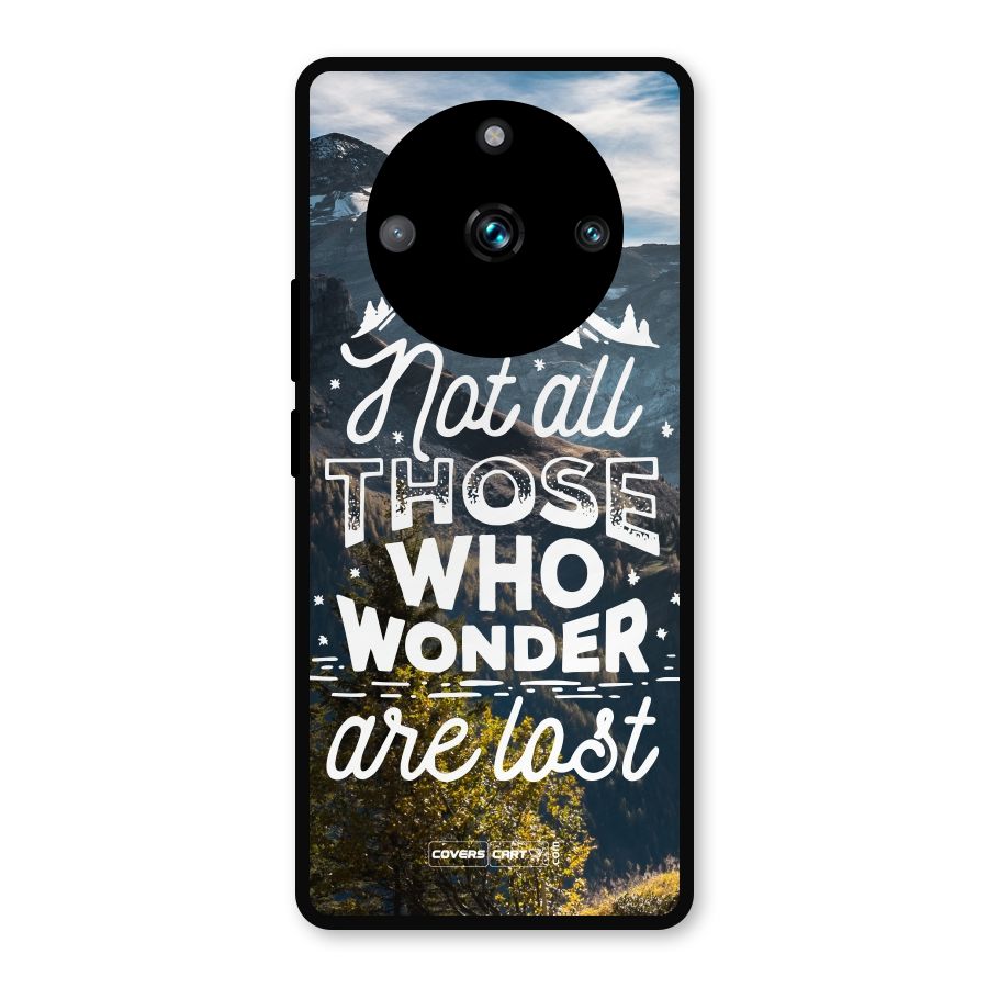 Wonder Lost Metal Back Case for Realme Narzo 60 Pro