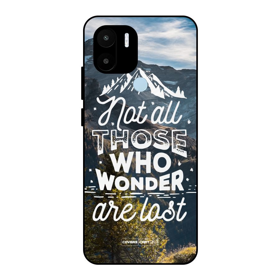 Wonder Lost Metal Back Case for Redmi A1+