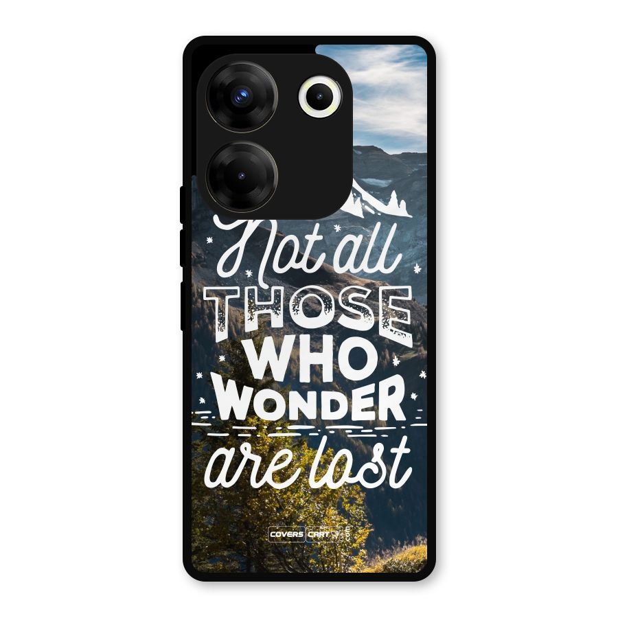 Wonder Lost Metal Back Case for Tecno Camon 20