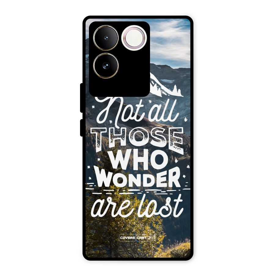 Wonder Lost Metal Back Case for Vivo T2 Pro