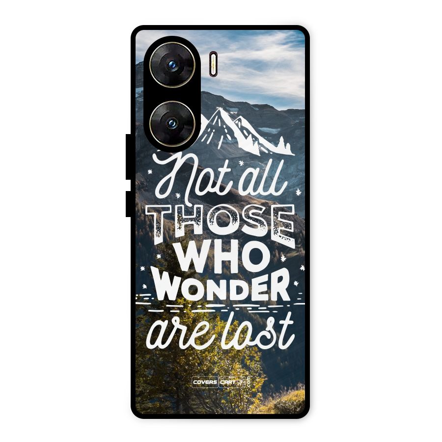 Wonder Lost Metal Back Case for Vivo V29e