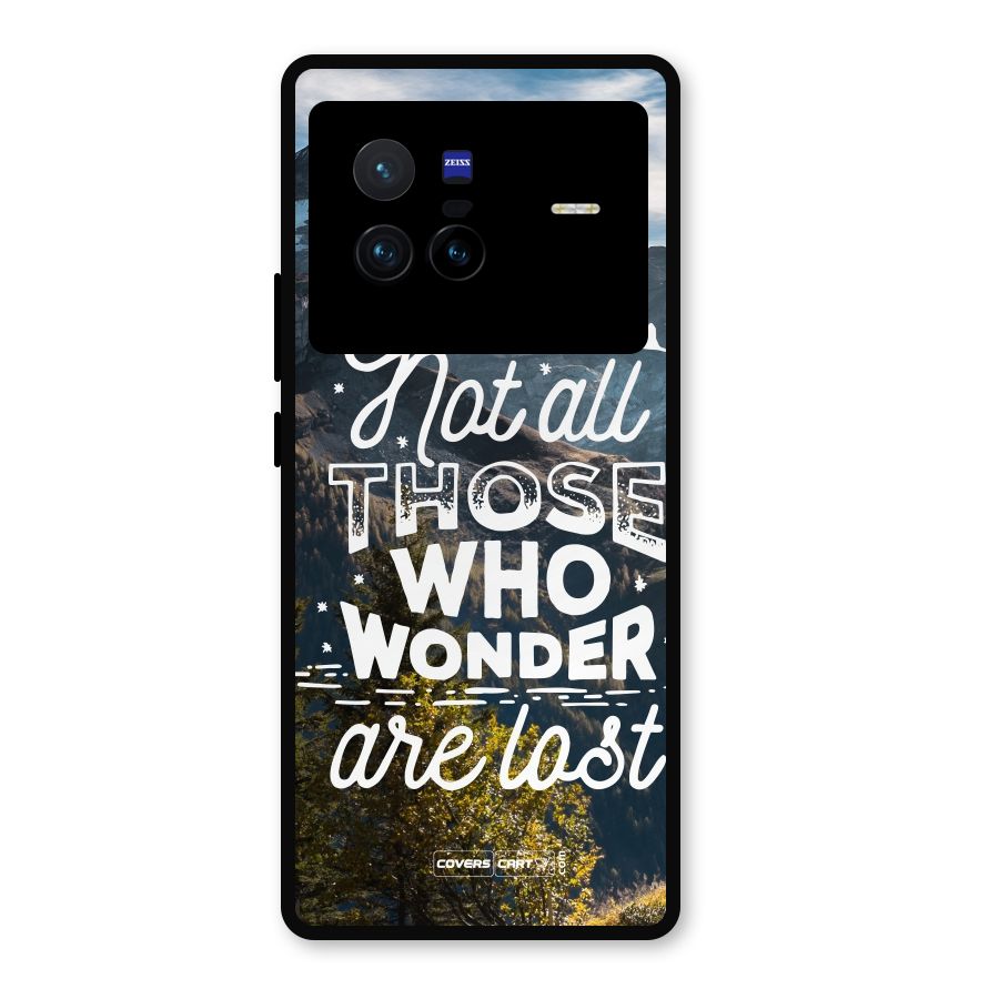 Wonder Lost Metal Back Case for Vivo X80
