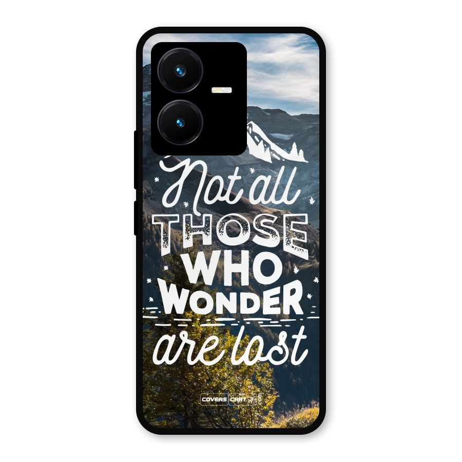 Wonder Lost Metal Back Case for Vivo Y22