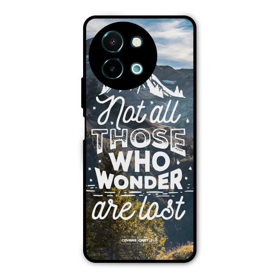 Wonder Lost Metal Back Case for Vivo Y58