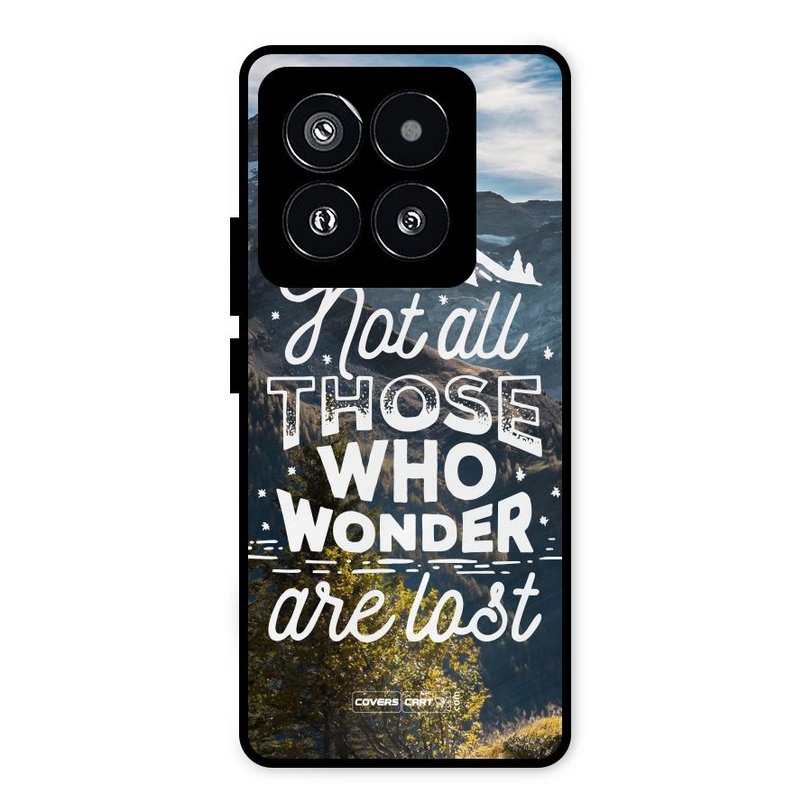Wonder Lost Metal Back Case for Xiaomi 14 Pro