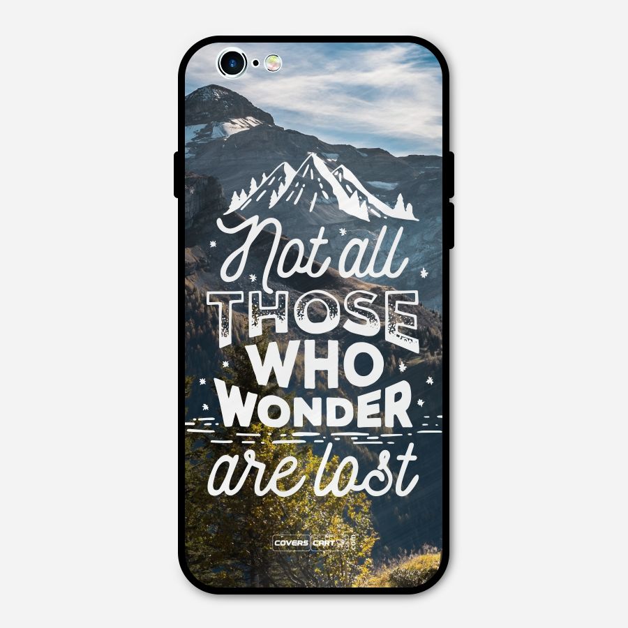 Wonder Lost Metal Back Case for iPhone 6 6s