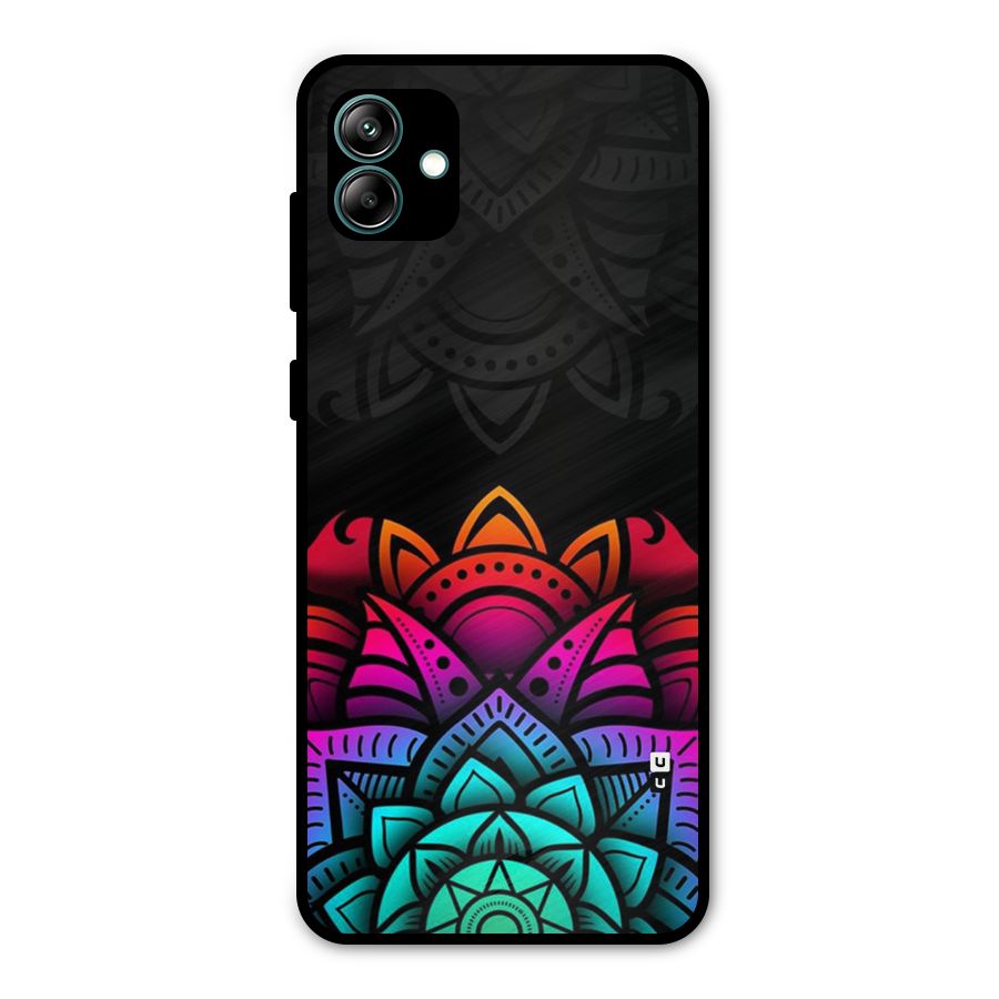 Wonderful Floral Metal Back Case for Galaxy A04