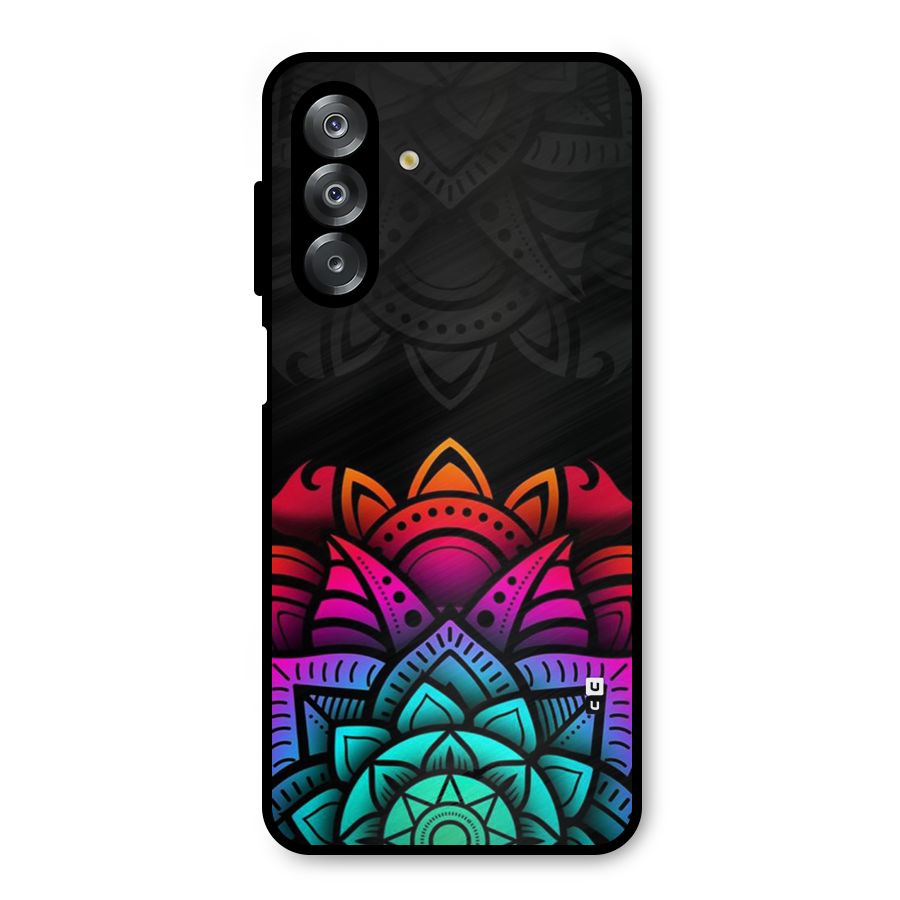 Wonderful Floral Metal Back Case for Galaxy A26