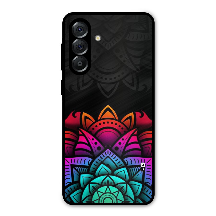 Wonderful Floral Metal Back Case for Galaxy A56