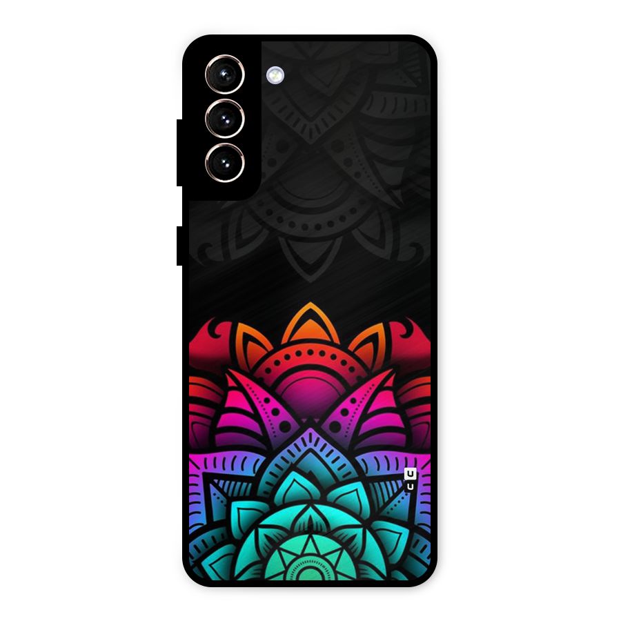 Wonderful Floral Metal Back Case for Galaxy S21 Plus